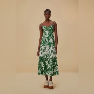 Farm Rio Forest Soul Mix Midi Dress NWTs